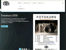 Tablet Screenshot of fotoclub-nenzing.at